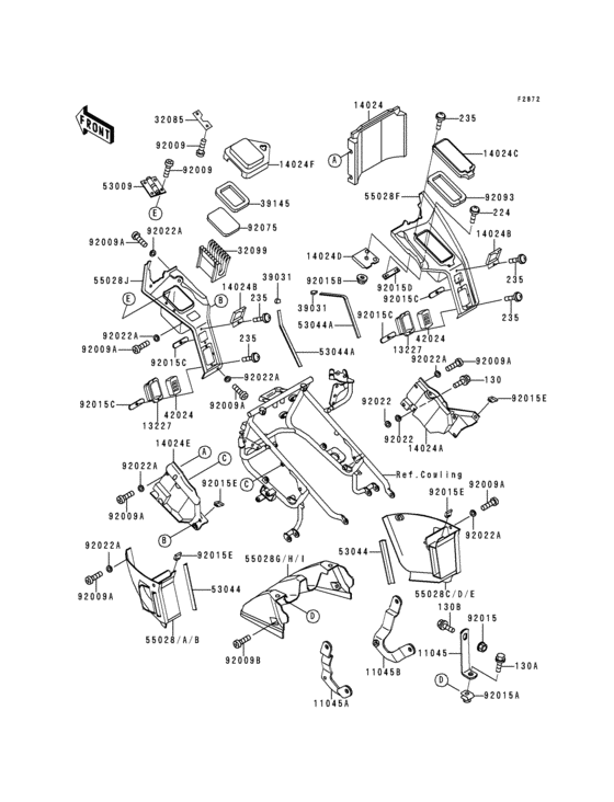 Cowling lowers(1/2)