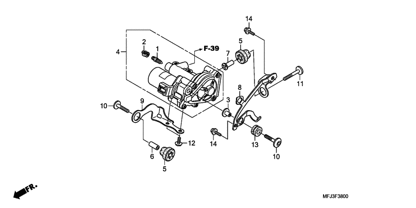 Rear power unit