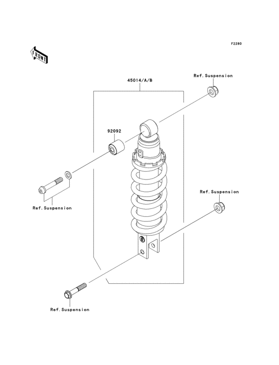 ZR750 Амортизатор