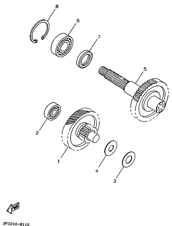 CW50 Трансмиссия