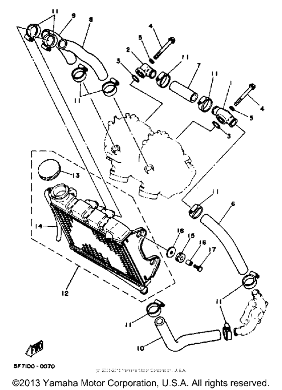 Radiator-hose