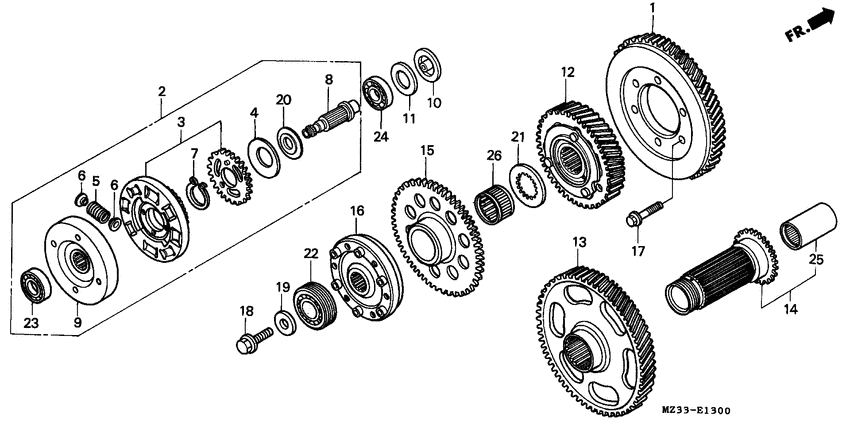 GL1500A Первичный привод