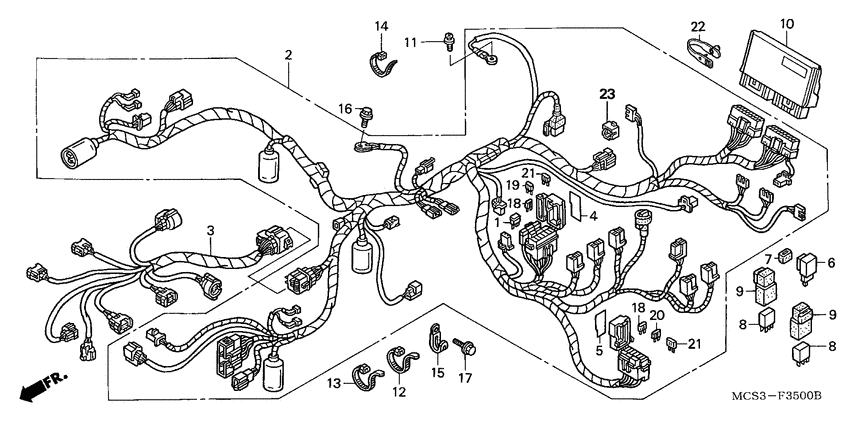 Harness wire
