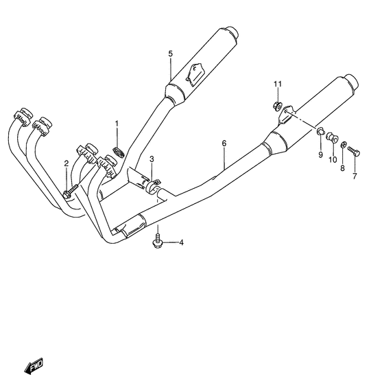 Muffler comp