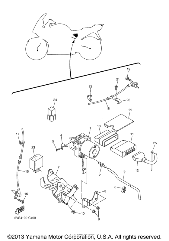 FJR1300AS Электрика