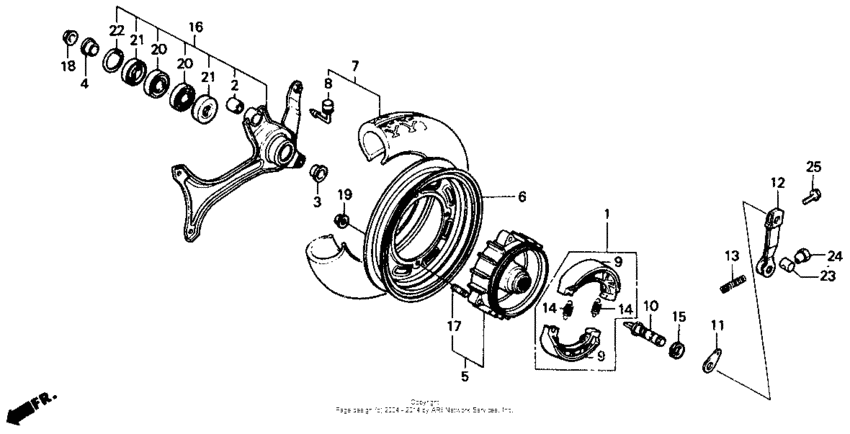 Rear wheel 87