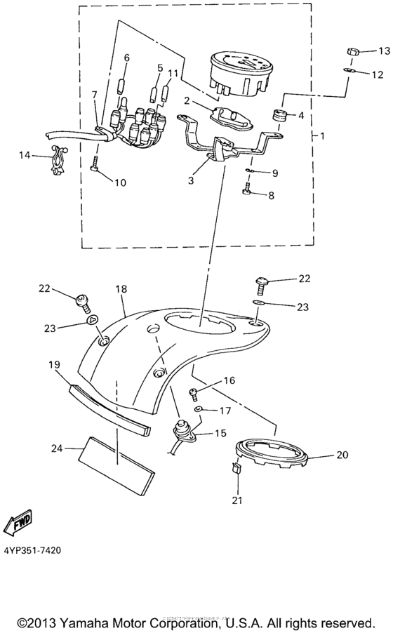 XVZ13LTLC Приборы