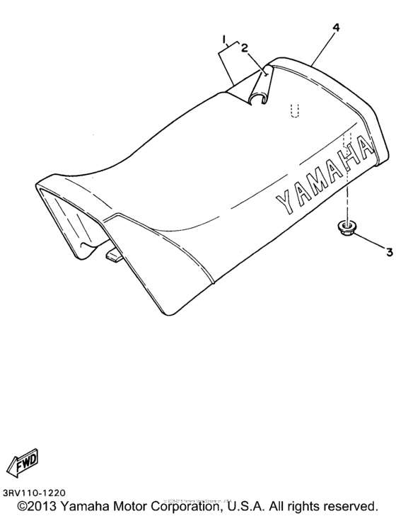 PW80P Сиденье