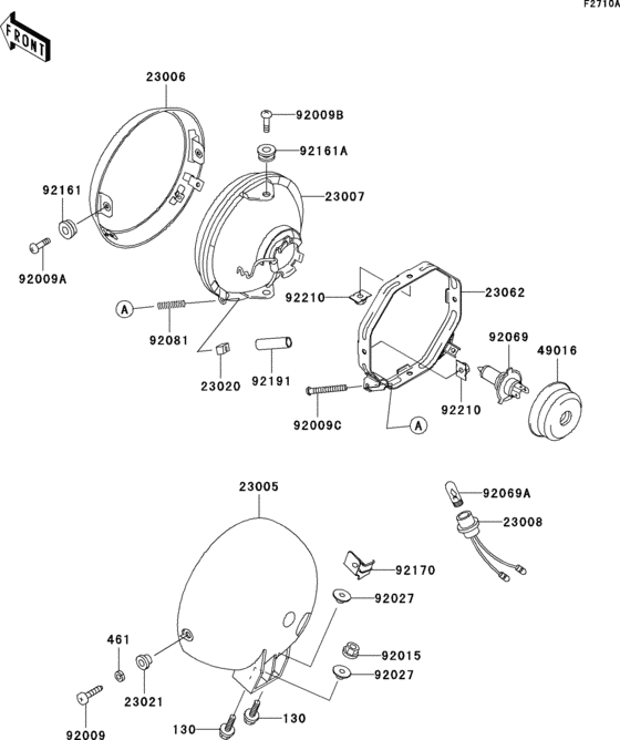 BN125 Headlight(s)(1 / 2)(uk)