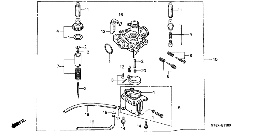 Carburetor assy