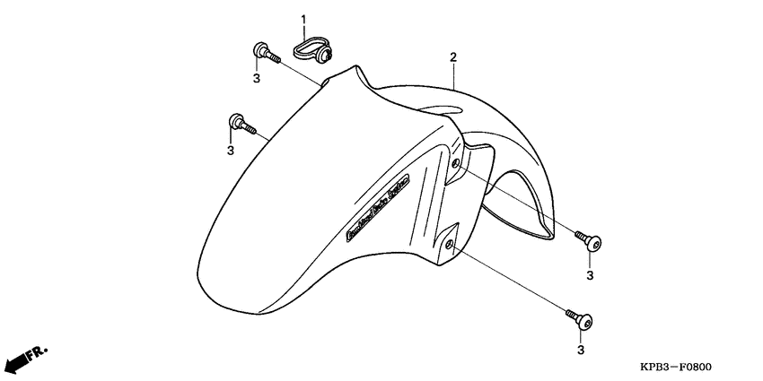 Front fenders