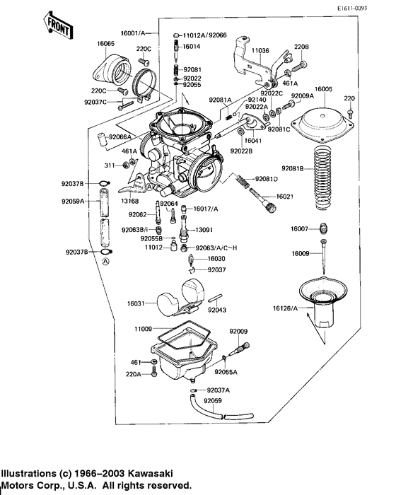 Carburetor assy
