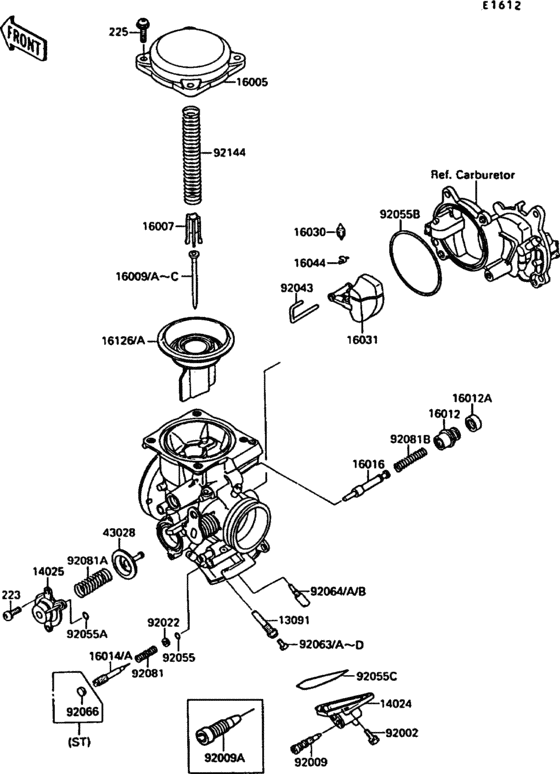 Carburetor parts(1/2)