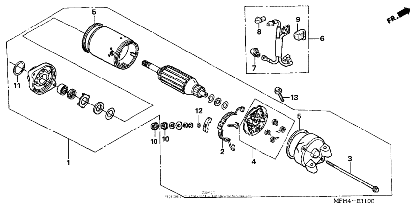 VT600CD Стартер