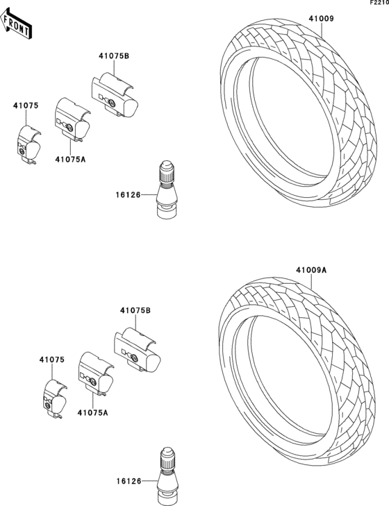 ER500 Покрышки