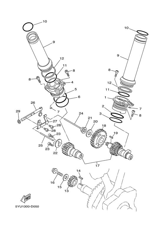Camshaft & chain