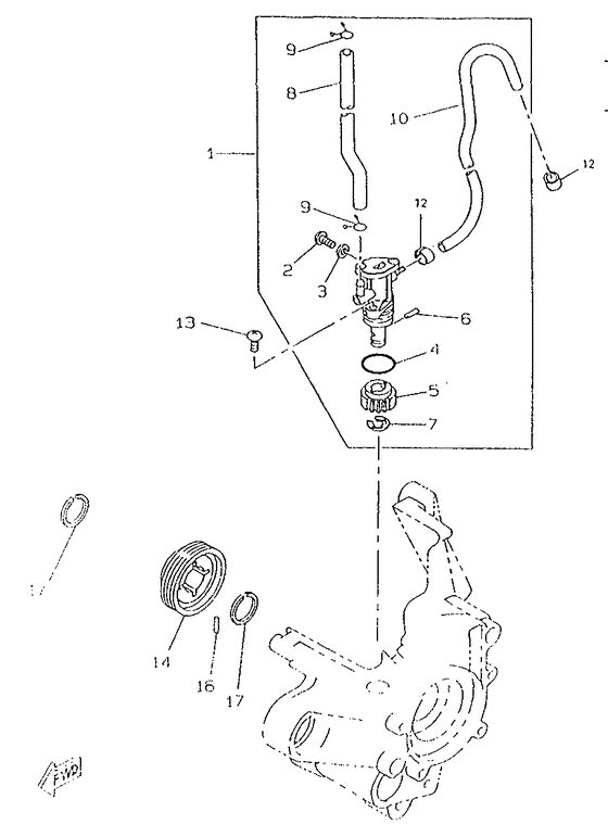 CW50RSP Масляный насос