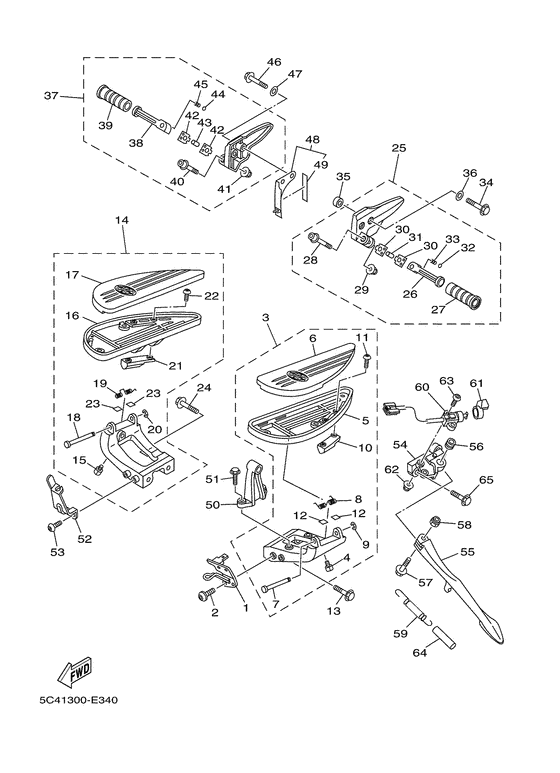 Stand & footrest
