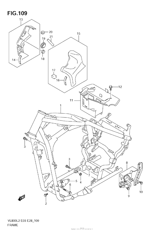 VZ800 Frame (Vl800  E33)