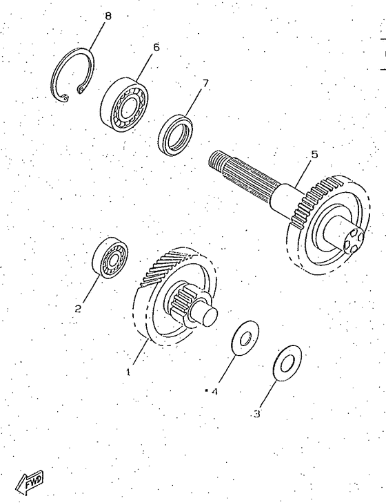 CW50RS Трансмиссия