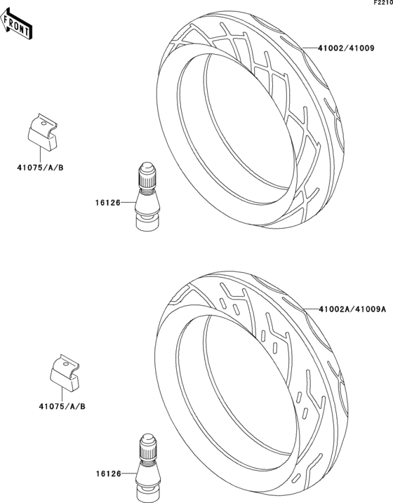 ZX600 Покрышки