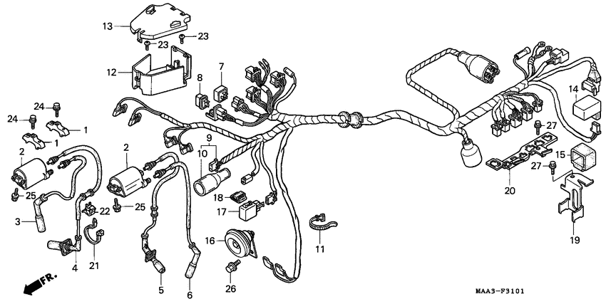 Harness wire