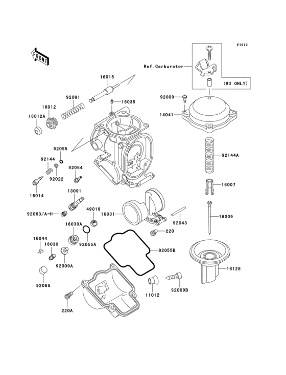 Carburetor parts(1/2)