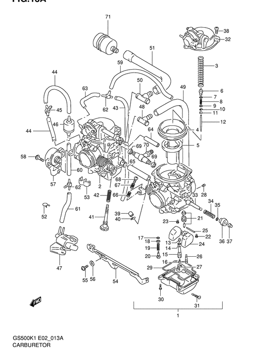 Carburetor assy