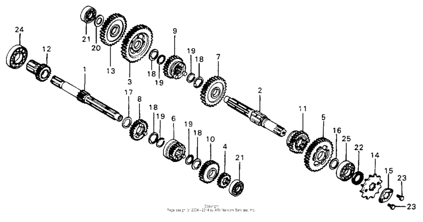 XR75 Трансмиссия