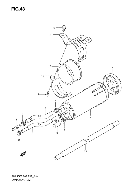 Evap system