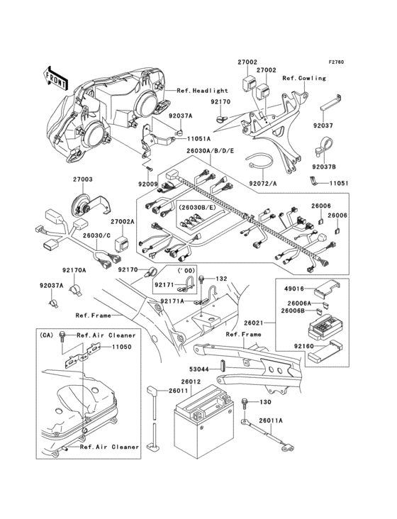 Chassis electrical equipment(1/2)