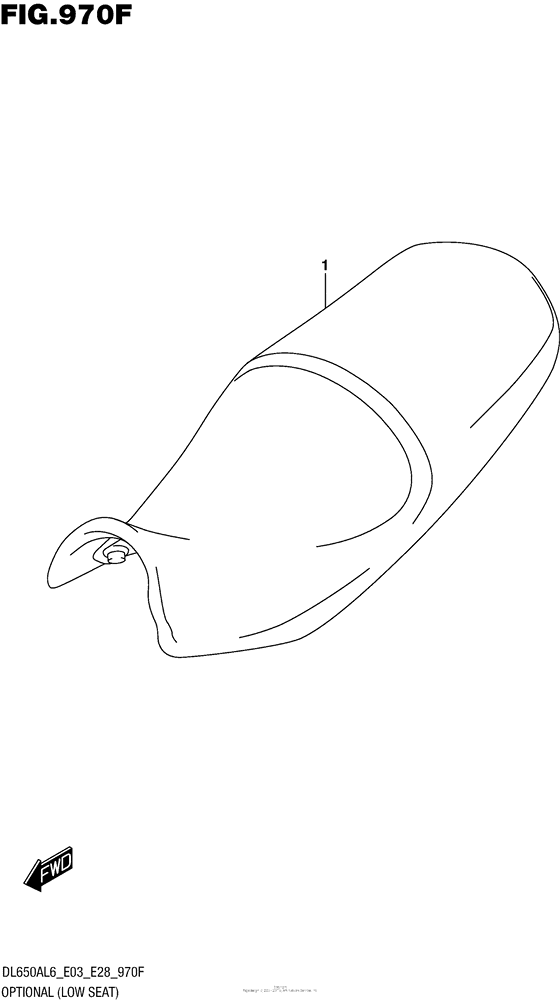 DL650 (ABS) Optional (Low Seat) (Dl650Xal6 E28)