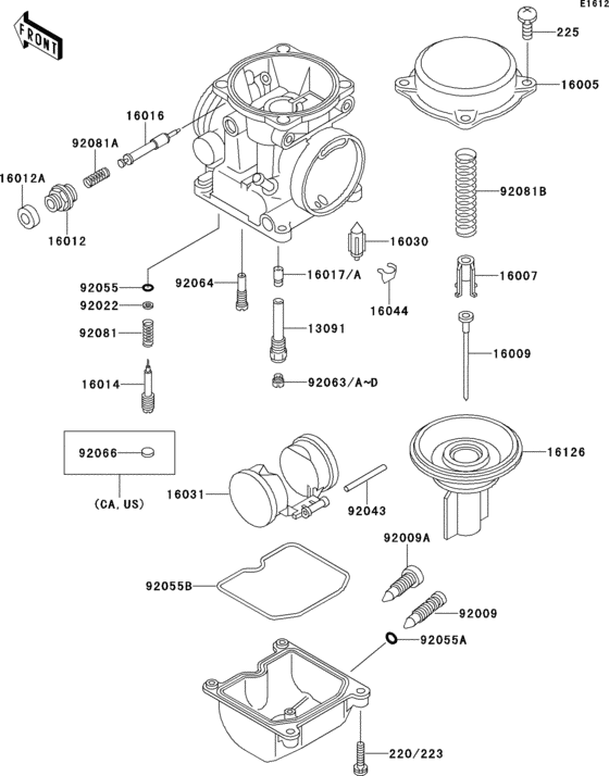 Carburetor parts(1 / 2)