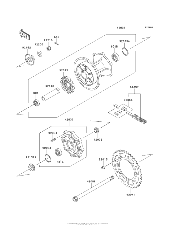 Rear Hub (Ecf-Ees)