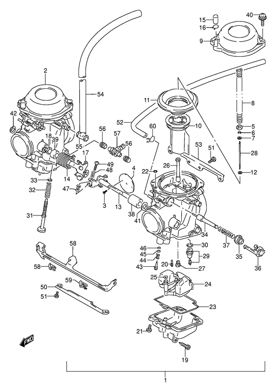 Carburetor assy