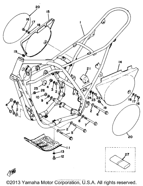 Frame-side cover