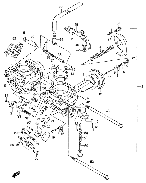 Carburetor assy