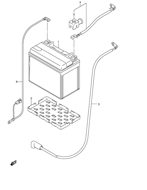 GSX-R1000 Аккумулятор
