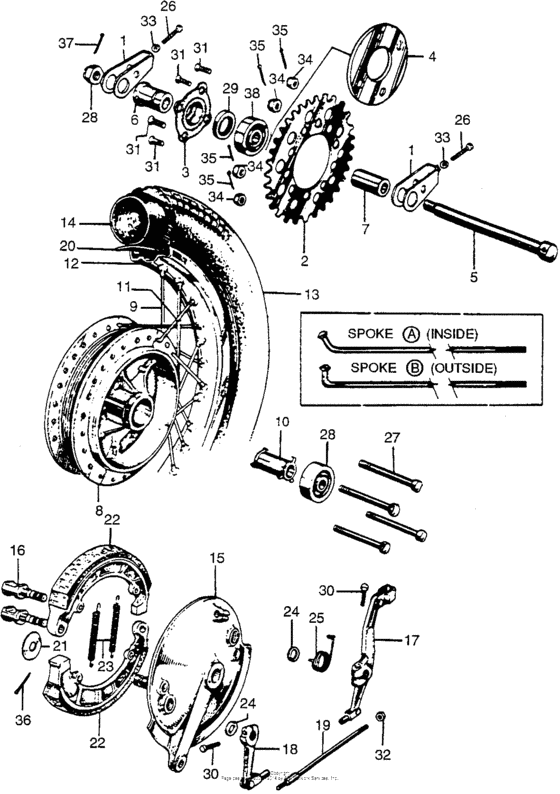 Rear wheel ii