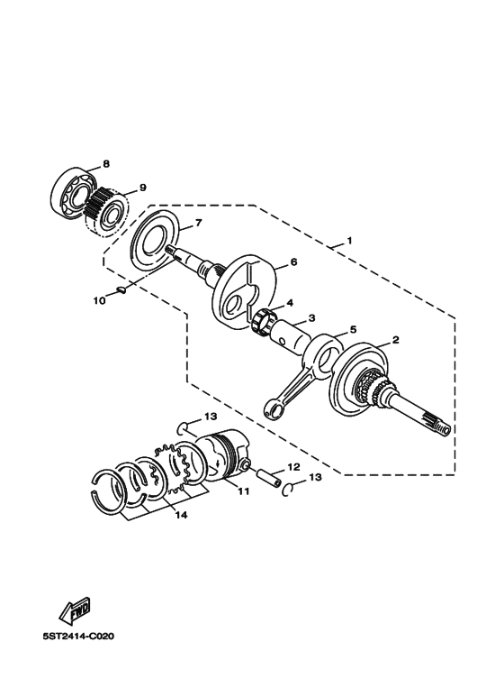 XC50 ｸﾗﾝｸｼﾔﾌﾄ & ﾋﾟｽﾄﾝ