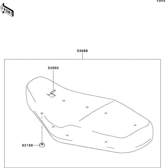 EJ800 Сиденье