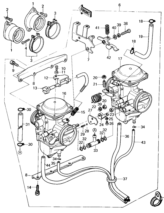 Carburetor assy