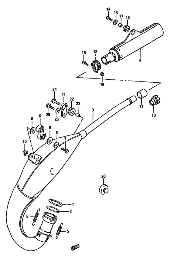 Muffler comp