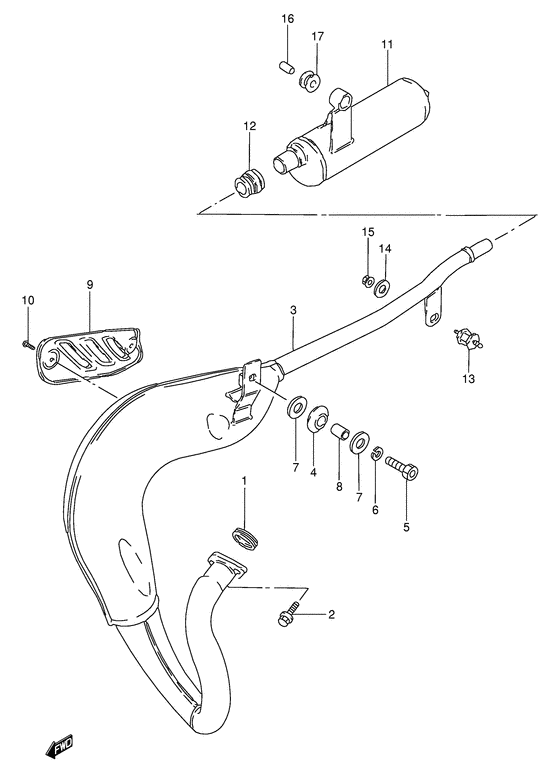 Muffler comp