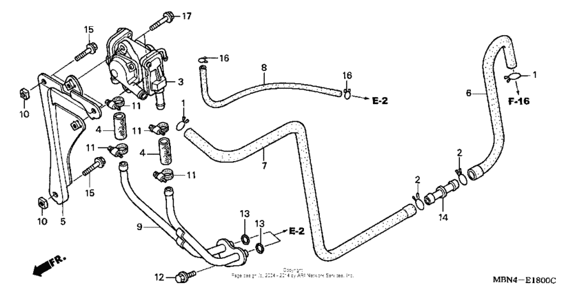 Air suction valve (ac)