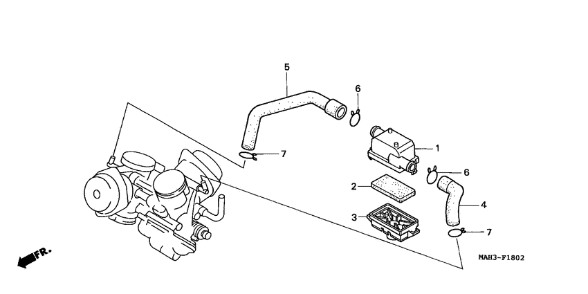 VT1100C2 Фильтр картерных газов
