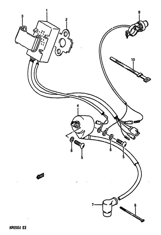 RM250 Equipo electrico