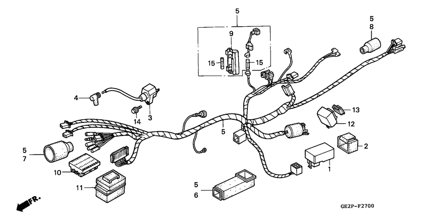 Wire harness/ ignition coil