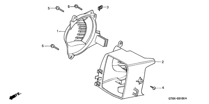PK50S Shroud / fan cover