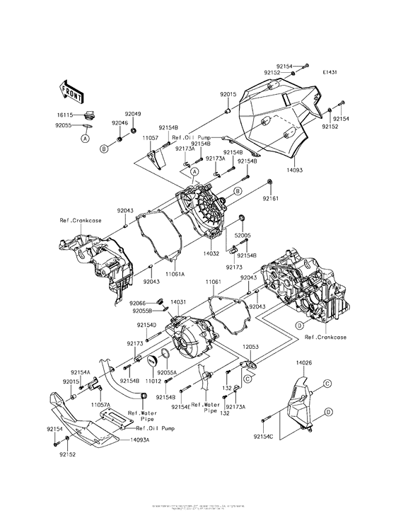  Крышки двигателя